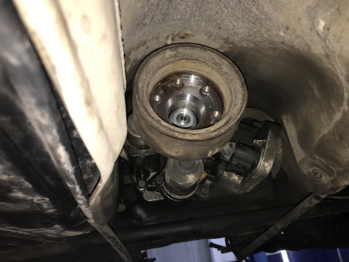 Замена масла муфта Халдекс xc 90